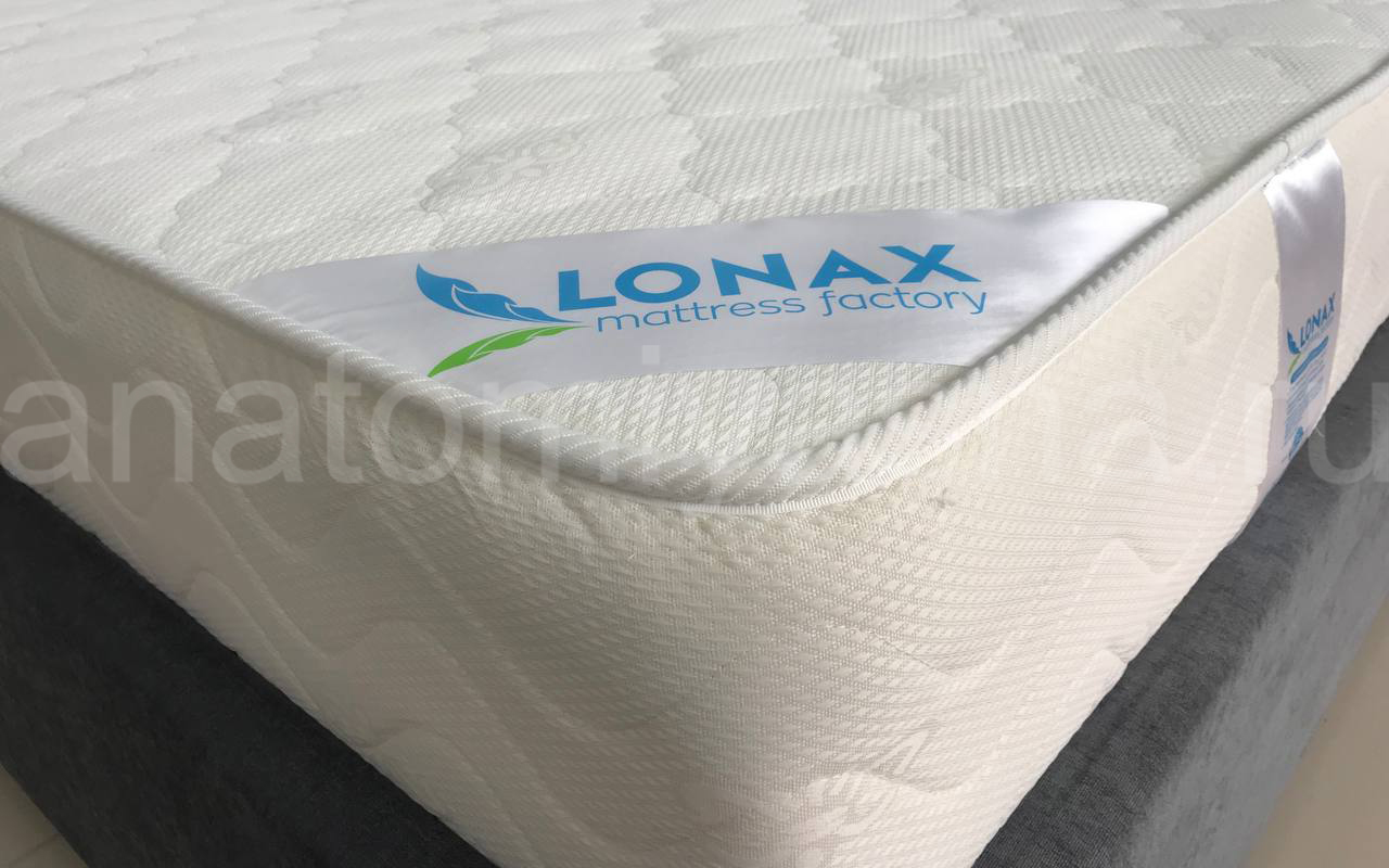 матрас lonax memory-latex tfk 80x200 ортопедический пружинный